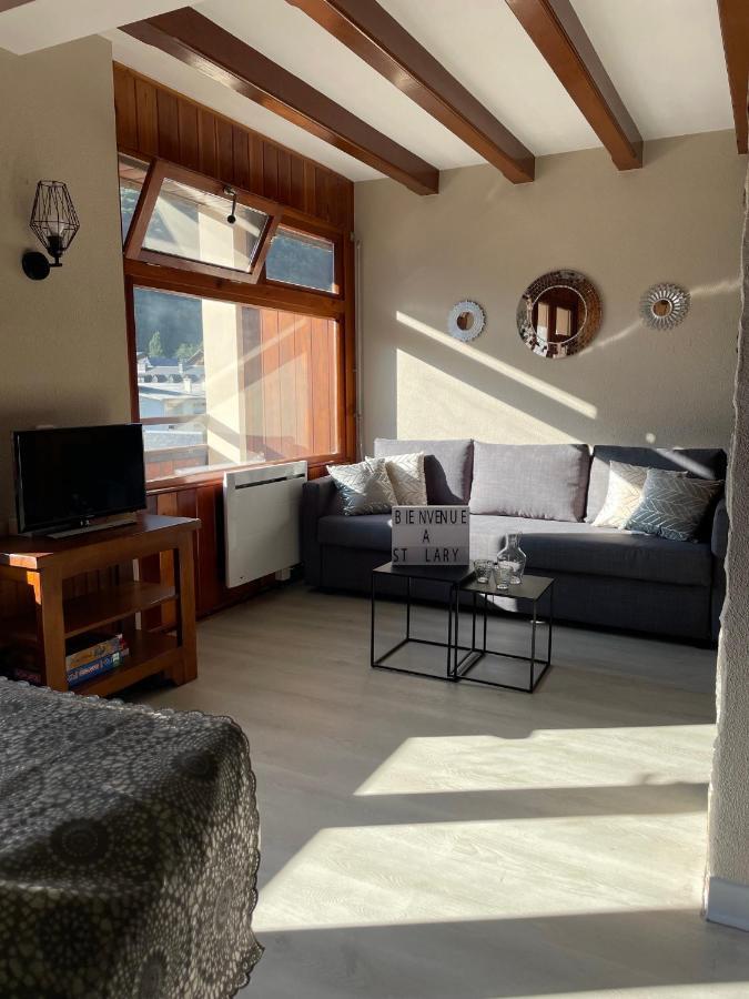 Appartement 58 M2 Avec Piscine Interieure Vue Montagne Centre Village , Parking Prive Saint-Lary-Soulan Exterior foto