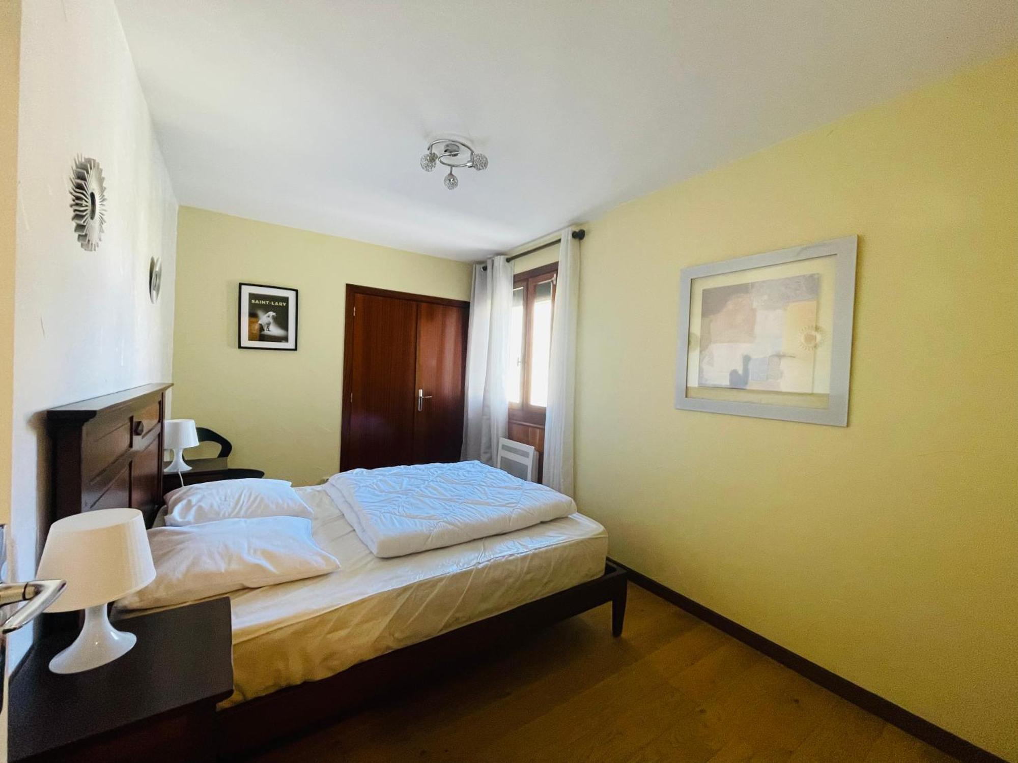 Appartement 58 M2 Avec Piscine Interieure Vue Montagne Centre Village , Parking Prive Saint-Lary-Soulan Exterior foto